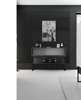 Komoda Luxe Anthracite and Black