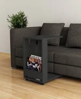 Odkládací stolek / Příruční stolek Edi - Anthracite