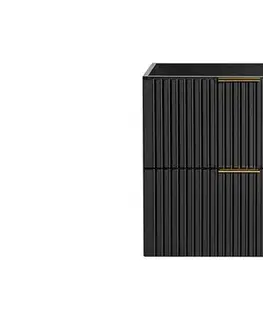 ArtCom Skříňka pod umyvadlo ADEL Black 82-60 | 60 cm