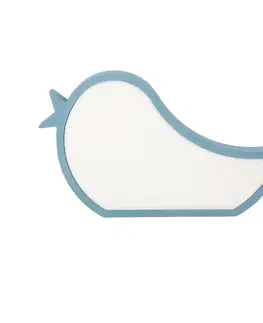 Stolní lampa Bird pro děti LED IQ Kids modrá