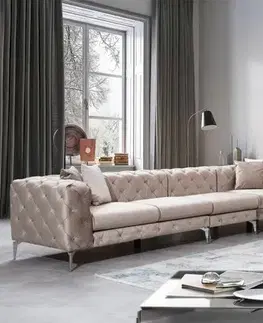 Rohová sedací souprava Como Corner Right - Beige