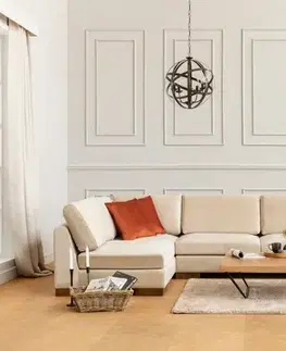 Rohová sedací souprava Tulip Corner Left Without Pouf - Beige