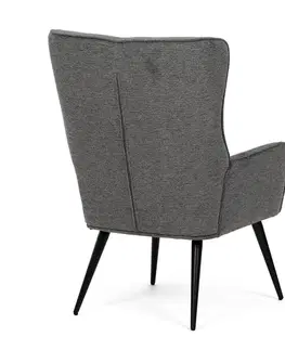 Relaxační křeslo 315 GREY2, tmavě šedá