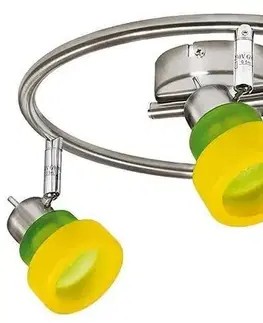 Stropní svítidlo Benátky spirála 3*40W G9 nikl