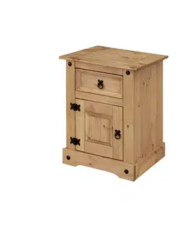 Noční stolek CORONA 3 vosk