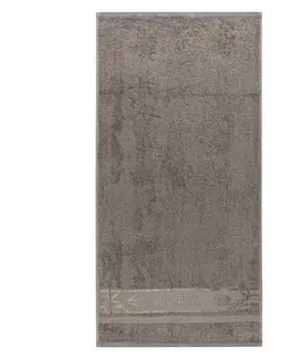 4Home Sada Bamboo Premium osuška a ručník šedá, 70 x 140 cm, 50 x 100 cm