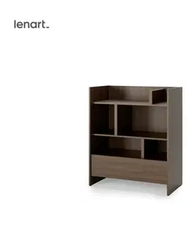 Dig-net nábytek Regál Lenart BED CONCEPT BC-25 | dub dunin