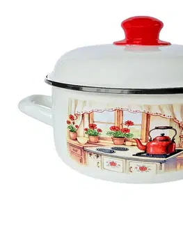 PROHOME - Rendlík smalt s poklicí 14cm 1L Rustika