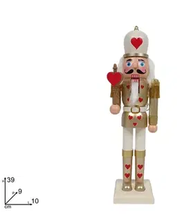 PROHOME - Louskáček 39cm karty hudba různé barvy a druhy