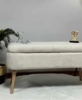 Lavice s úložným prostorem OSLO LINEN