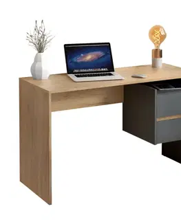 PC stůl se zásuvkami TULIO NEW Tempo Kondela