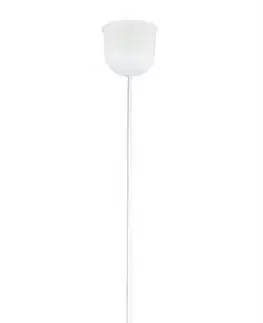 Stropní lampa Wibra 12 1xE27 bílé lano