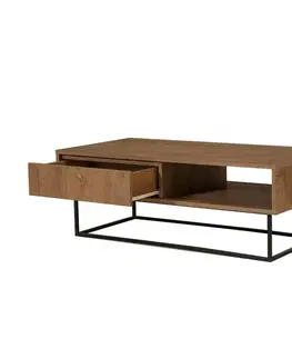 Konferenční stolek Dale Walnut and Black