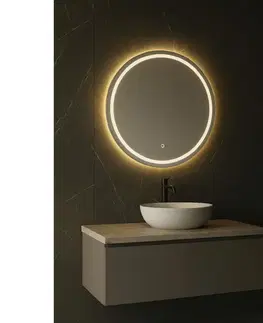 Nástěnné zrcadlo CIRCOLO LINE LED