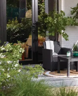 KETER Zahradní set CLARA balcony small table | grafit
