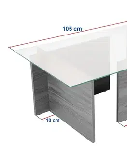 Konferenční stolek Vetrino - Grey