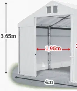 Skladový stan 4x6m PROFI