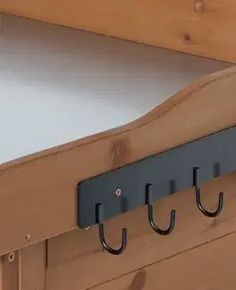 Zahradní skříňka s pracovní deskou L69