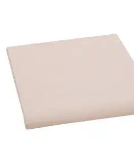 Bellatex Plátěné prostěradlo, bílá káva, 150 x 230 cm