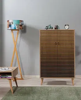 Skříňka Mega Sonoma Oak Stripes I