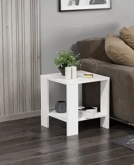Odkládací stolek Midi Yan White