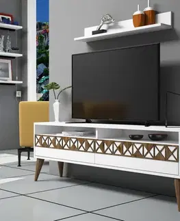 TV stěna / Sestava pod TV Line - White