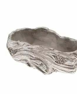 Betonový květináč Kmen, 20 x 6 x 10,5