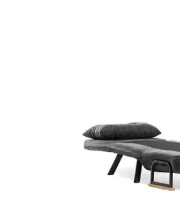 Rozkládací křeslo Sando Single - Dark Grey