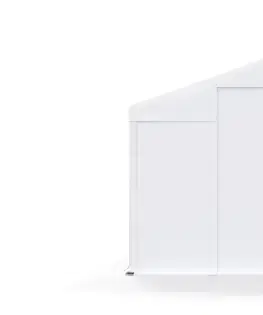 Skladový stan 5x10x2,5m střecha PVC 560g/m2 boky PVC 500g/m2 konstrukce ZIMA PLUS Šedá Zelená Šedá