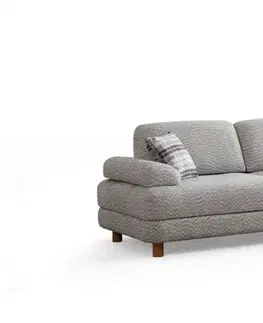 Trojmístná rozkládací pohovka Nice 3 Seater - Cream, Blue