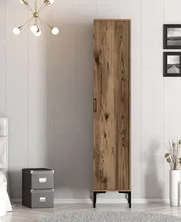 Šatní skříň Kumsal S - Walnut