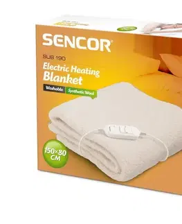 Sencor SUB 190 elektrická vyhřívací deka