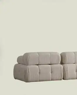 Trojmístná pohovka Doblo 3 Seater ( L1-O1-1R) - Cream Bouclette