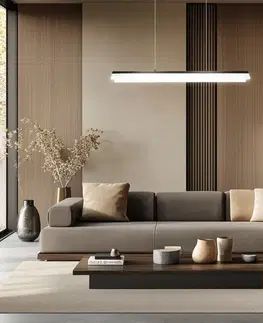 Apeti Curacoa LED hnědá závěsná stropní lampa 4000K