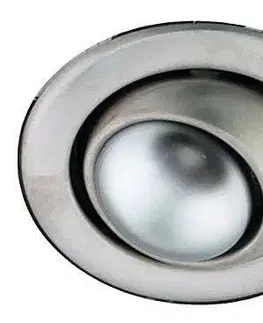 Pohyblivé stropní svítidlo, kulaté, saténový nikl, OZR-05