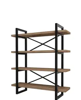 Knihovna Makro - Walnut