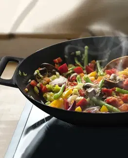 Litinová WOK pánev Culinaria, 36 cm