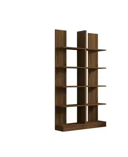 Knihovna Ikiz Walnut