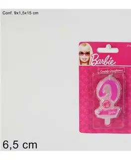 PROHOME - Svíčka dortová 2 Barbie