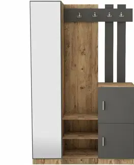 Předsíňová sestava Dano Atlanitc Pine and Anthracite
