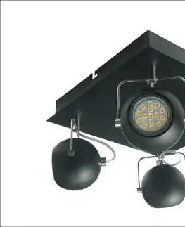 Lampa 98-25036 Tony 4X3W Led Gu10 černá