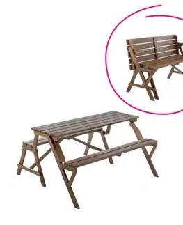 Zahradní stůl / lavička ZAGIR Tempo Kondela