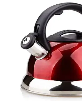 PROHOME - Čajník 3l 22x22x21cm červený