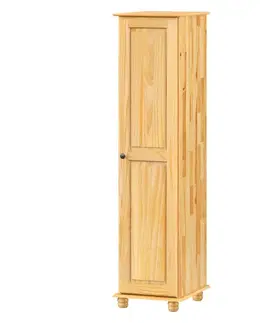 Skříň 1dveřová 8865K lak, kovové úchytky