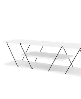 TV stolek Canaz v2 - White, Black