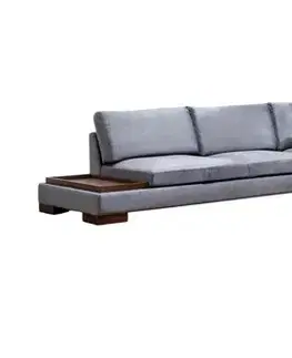 Rohová sedací souprava Tulip Corner Right With Pouf - Dark Grey