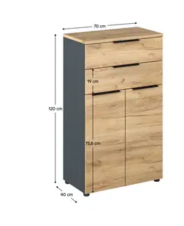 Skříňka KLAUDIUS TYP 3 Tempo Kondela