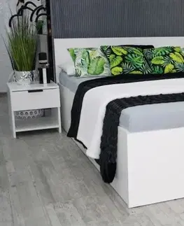 Elvisia Postel DESA s roštem | 90 x 200 cm Barva: dub sonoma