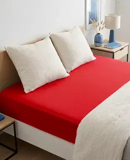 4Home Jersey prostěradlo IDEAL červená, 60 x 120 cm, 60 x 120 cm