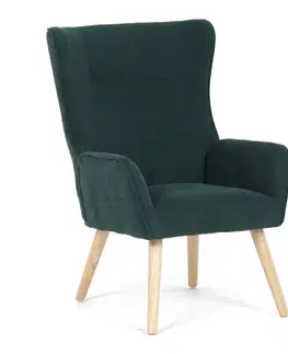 Křeslo ušák GRN2, zelená